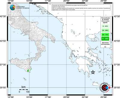 Mappa territorio comunale con almeno 3 questionari