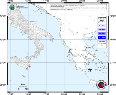 Mappa territorio comunale con almeno 3 questionari