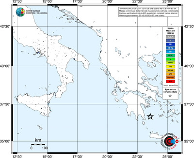 Mappa MCS - territori località