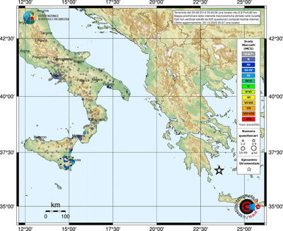 Mappa MCS - località