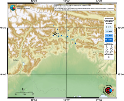 Mappa comuni con almeno 3 questionari