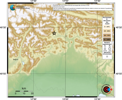 Mappa comuni con almeno 3 questionari