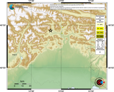 Mappa comuni con almeno 3 questionari