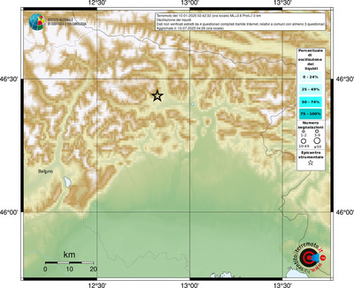 Mappa comuni con almeno 3 questionari