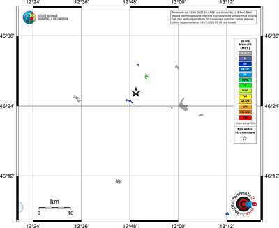 Mappa MCS - territori località