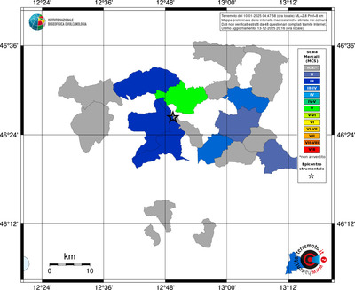 Mappa MCS - territori comuni