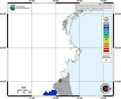 Mappa EMS - territori comuni