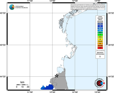 Mappa MCS - territori comuni