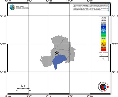 Mappa MCS - territori comuni