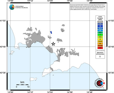 Mappa EMS - territori delle località