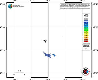 Mappa MCS - territori località
