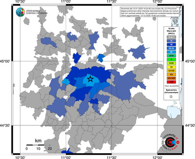 Mappa MCS - territori comuni