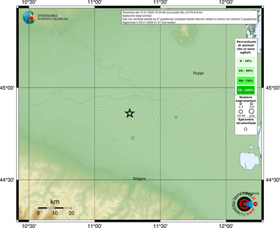 Mappa comuni con almeno 3 questionari