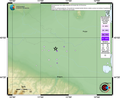 Mappa comuni con almeno 3 questionari