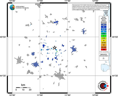Mappa MCS - territori località