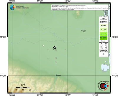 Mappa comuni con almeno 3 questionari