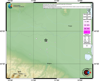 Mappa comuni con almeno 3 questionari