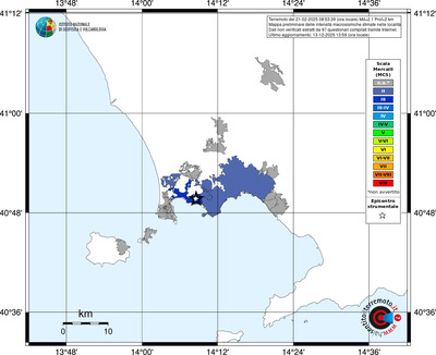 Mappa MCS - territori località