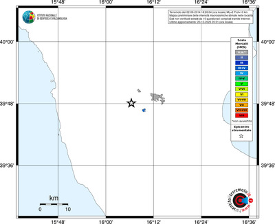 Mappa MCS - territori località