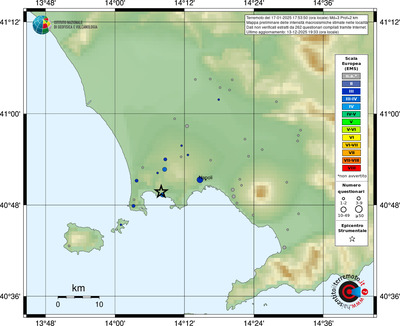 Mappa EMS - località
