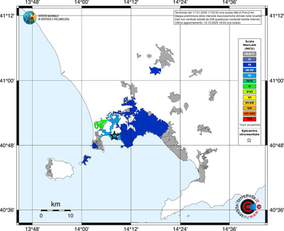 Mappa MCS - territori località