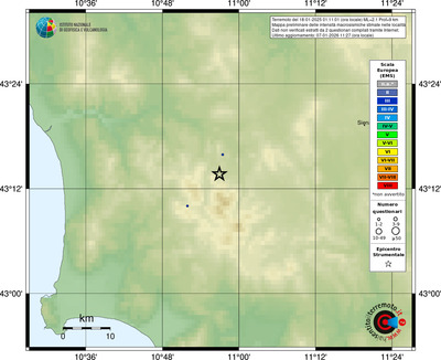 Mappa EMS - località