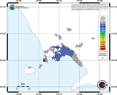 Mappa MCS - territori località