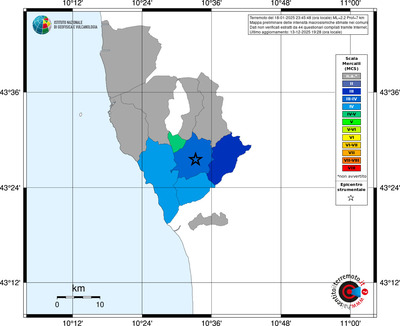 Mappa MCS - territori comuni