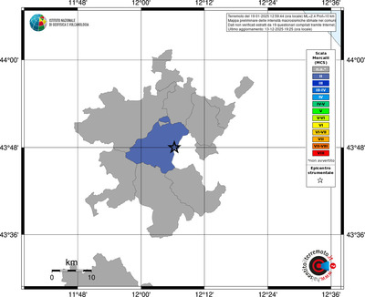 Mappa MCS - territori comuni