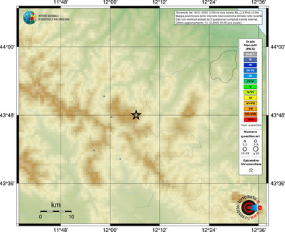 Mappa MCS - località