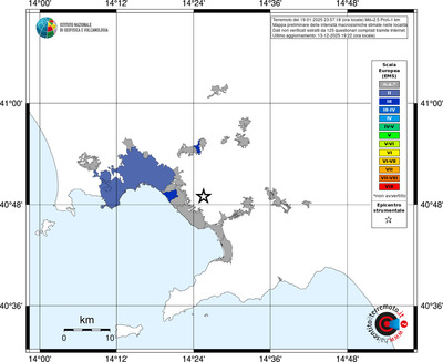 Mappa EMS - territori località