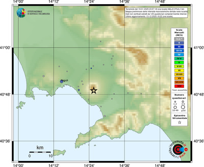 Mappa MCS - località