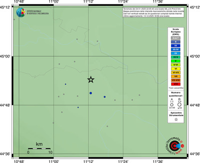 Mappa EMS - località