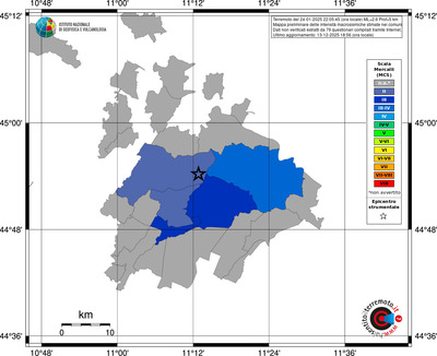 Mappa MCS - territori comuni