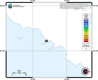 Mappa EMS - territori località