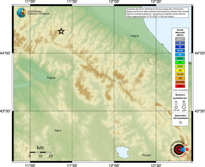 Mappa MCS - località