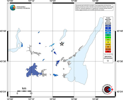 Mappa MCS - territori località