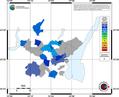 Mappa MCS - territori comuni