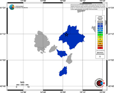 Mappa MCS - territori comuni