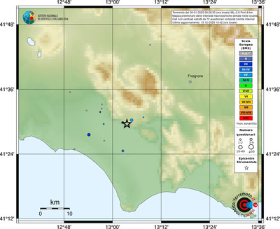 Mappa EMS - località