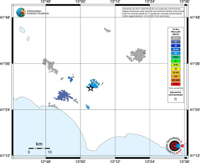 Mappa MCS - territori località