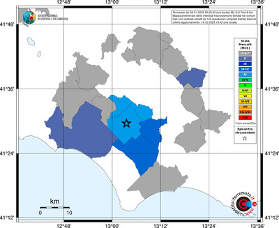 Mappa MCS - territori comuni
