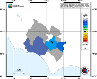 Mappa MCS - territori comuni