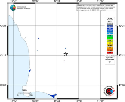 Mappa MCS - territori località