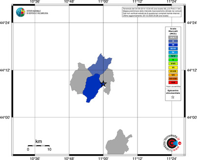 Mappa MCS - territori comuni