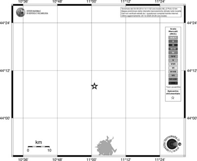 Mappa MCS - territori località