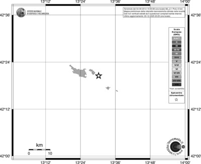 Mappa EMS - territori località
