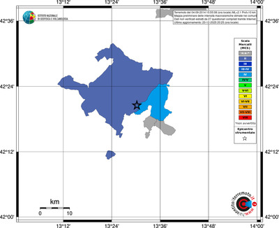 Mappa MCS - territori comuni