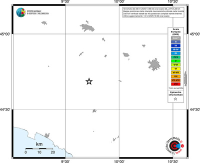 Mappa EMS - territori località