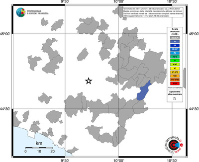 Mappa MCS - territori comuni
